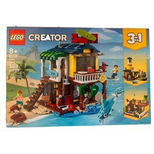 LEGO Creator 3 in1 Surfer Beach House 31118 Building Kit (564 Pieces) Brand New